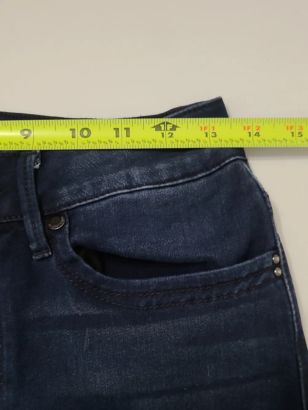 Seven7 Dark Blue High-Rise Ankle Skinny Jeans size 4